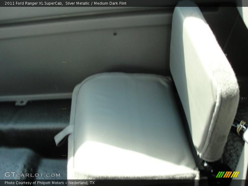 Silver Metallic / Medium Dark Flint 2011 Ford Ranger XL SuperCab