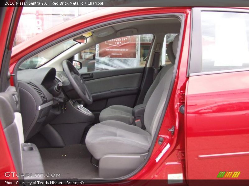 Red Brick Metallic / Charcoal 2010 Nissan Sentra 2.0