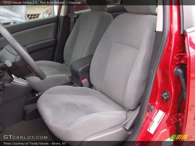 Red Brick Metallic / Charcoal 2010 Nissan Sentra 2.0
