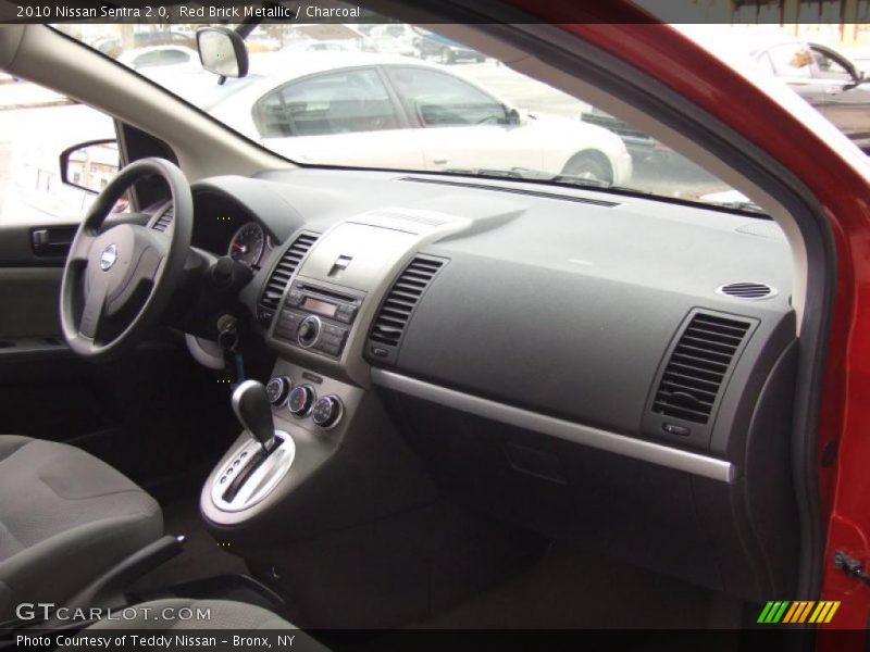 Red Brick Metallic / Charcoal 2010 Nissan Sentra 2.0