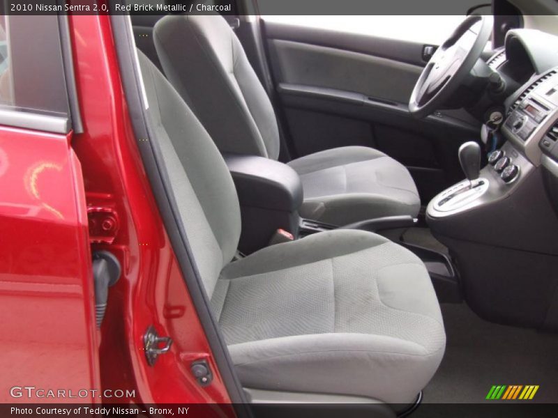 Red Brick Metallic / Charcoal 2010 Nissan Sentra 2.0
