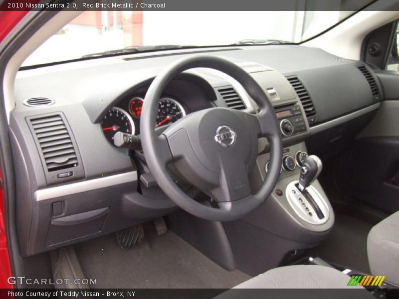 Red Brick Metallic / Charcoal 2010 Nissan Sentra 2.0