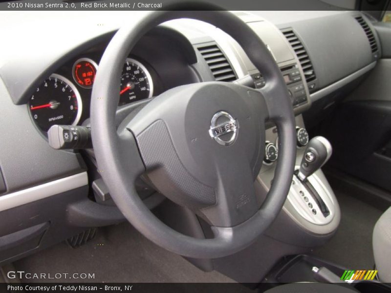 Red Brick Metallic / Charcoal 2010 Nissan Sentra 2.0