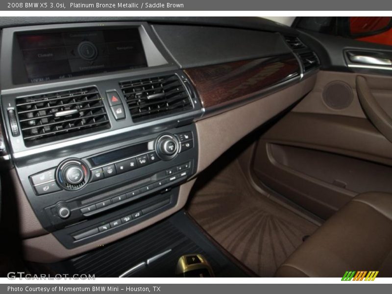 Platinum Bronze Metallic / Saddle Brown 2008 BMW X5 3.0si