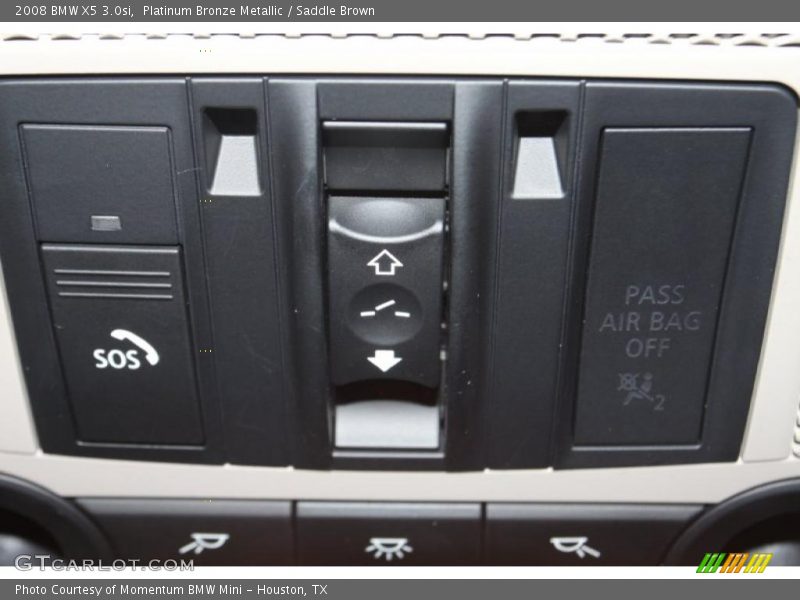 Platinum Bronze Metallic / Saddle Brown 2008 BMW X5 3.0si