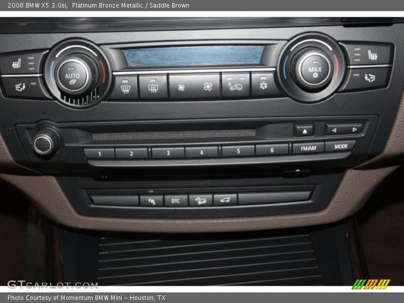 Platinum Bronze Metallic / Saddle Brown 2008 BMW X5 3.0si