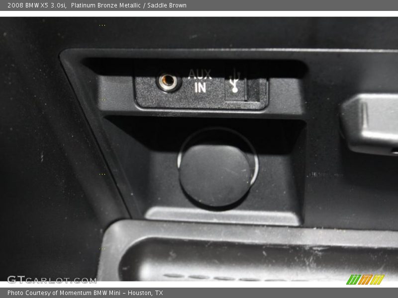 Platinum Bronze Metallic / Saddle Brown 2008 BMW X5 3.0si