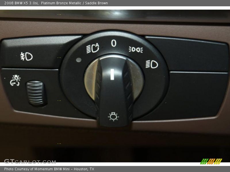 Platinum Bronze Metallic / Saddle Brown 2008 BMW X5 3.0si