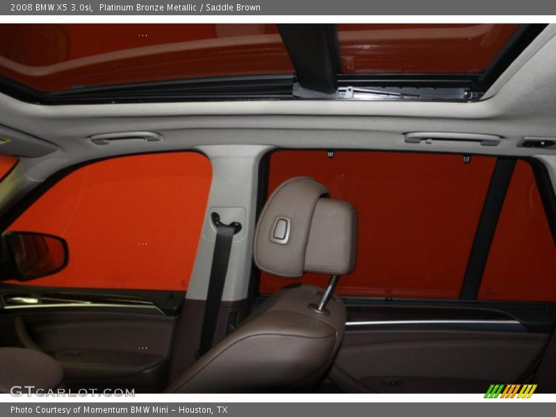 Platinum Bronze Metallic / Saddle Brown 2008 BMW X5 3.0si