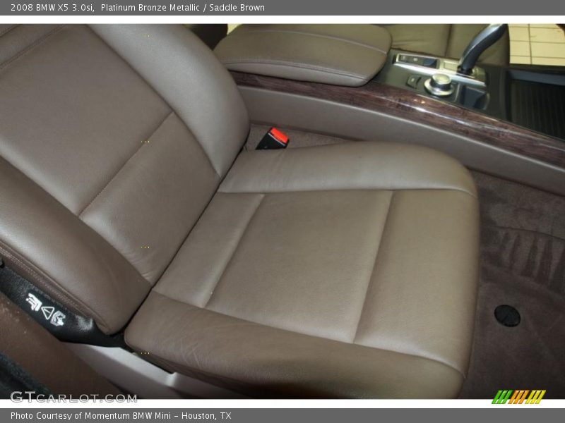 Platinum Bronze Metallic / Saddle Brown 2008 BMW X5 3.0si