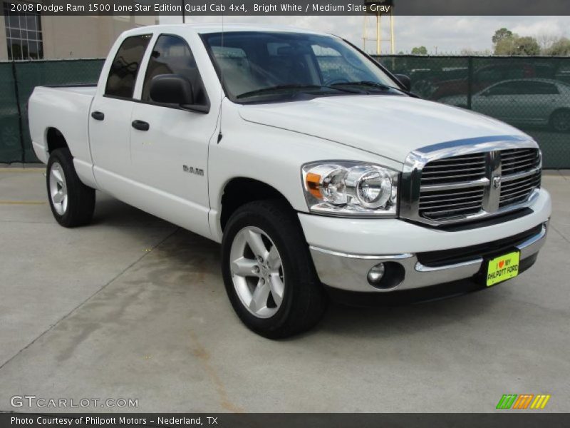 Front 3/4 View of 2008 Ram 1500 Lone Star Edition Quad Cab 4x4