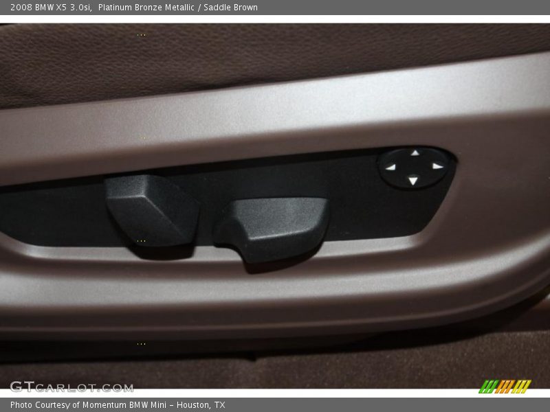 Platinum Bronze Metallic / Saddle Brown 2008 BMW X5 3.0si