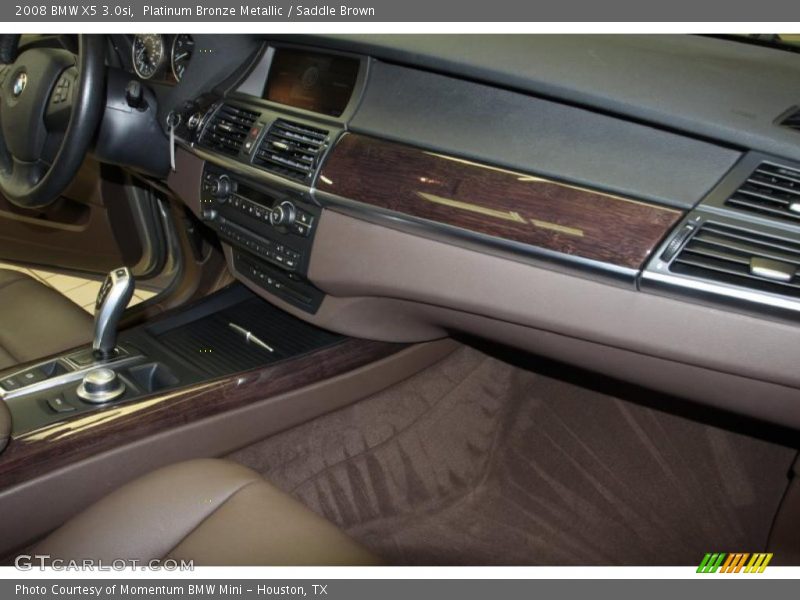 Platinum Bronze Metallic / Saddle Brown 2008 BMW X5 3.0si
