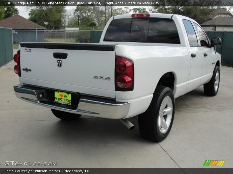  2008 Ram 1500 Lone Star Edition Quad Cab 4x4 Bright White