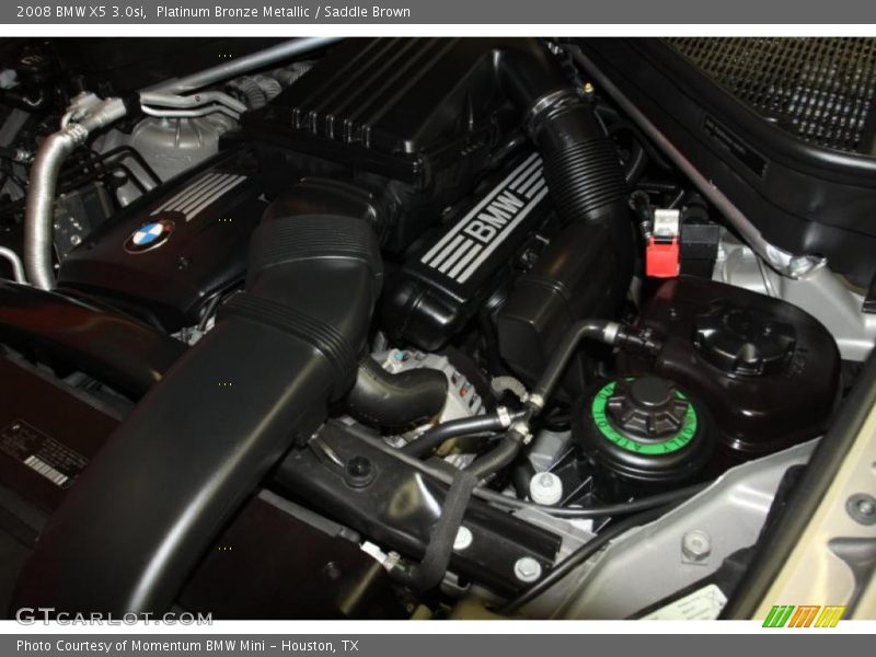 Platinum Bronze Metallic / Saddle Brown 2008 BMW X5 3.0si
