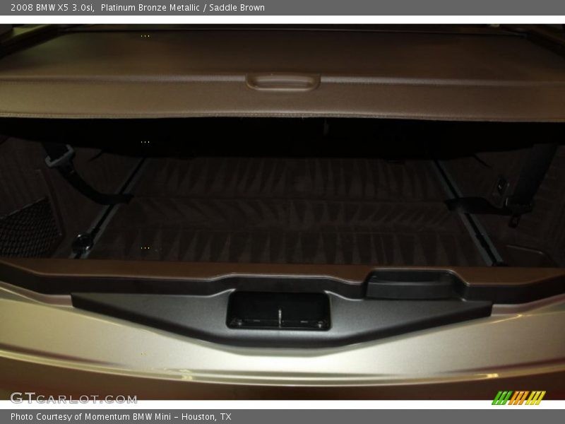 Platinum Bronze Metallic / Saddle Brown 2008 BMW X5 3.0si