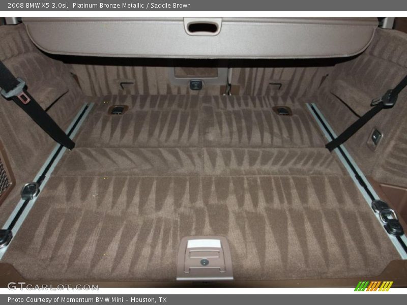 Platinum Bronze Metallic / Saddle Brown 2008 BMW X5 3.0si