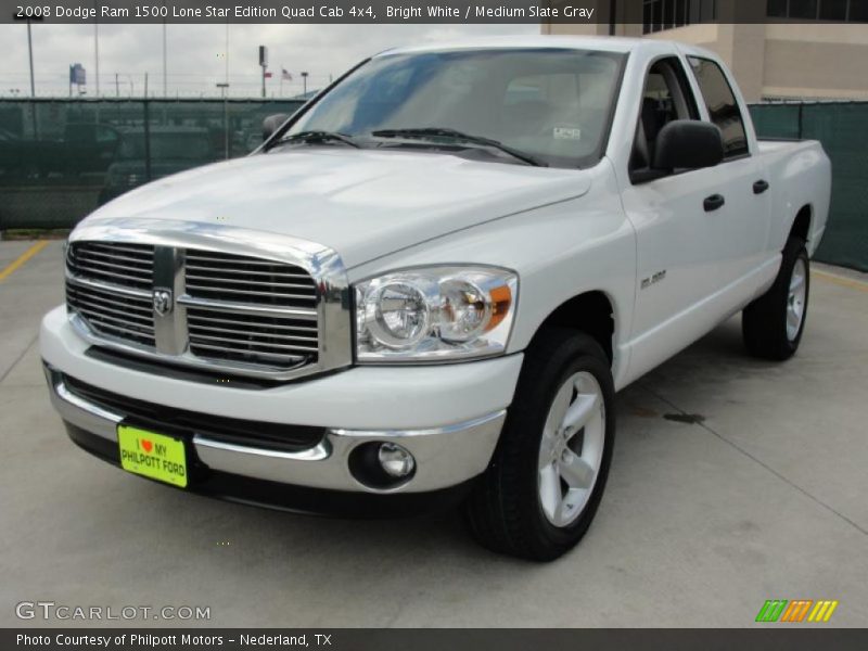 Front 3/4 View of 2008 Ram 1500 Lone Star Edition Quad Cab 4x4