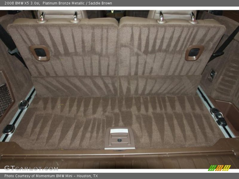 Platinum Bronze Metallic / Saddle Brown 2008 BMW X5 3.0si