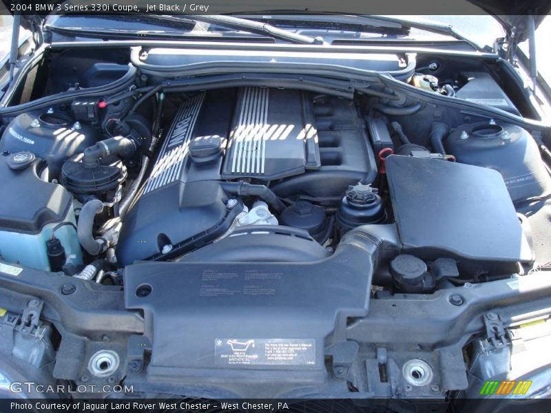 Jet Black / Grey 2004 BMW 3 Series 330i Coupe