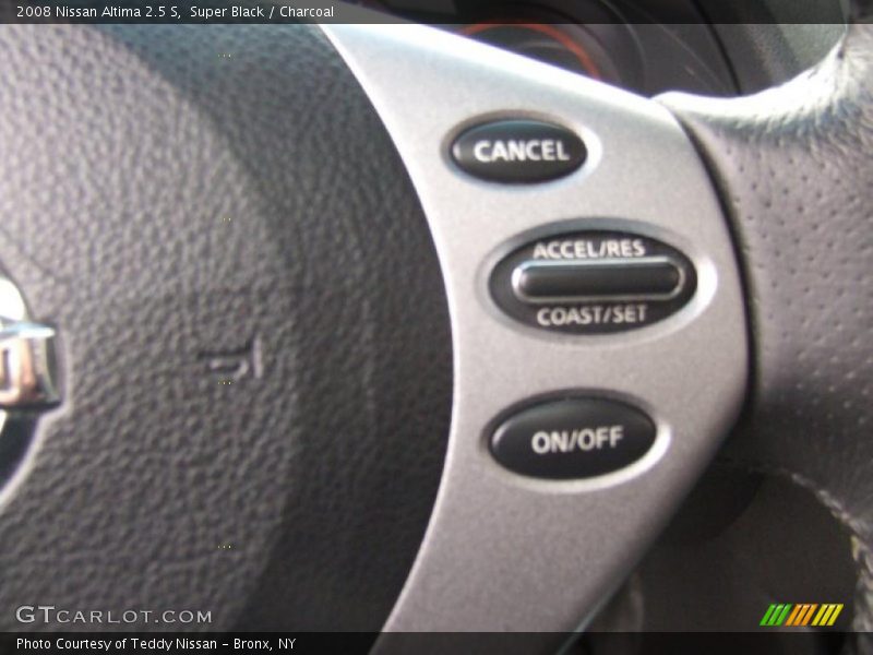 Super Black / Charcoal 2008 Nissan Altima 2.5 S