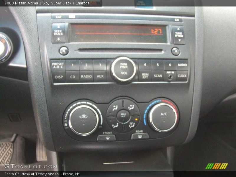 Super Black / Charcoal 2008 Nissan Altima 2.5 S