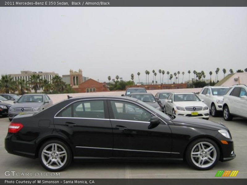 Black / Almond/Black 2011 Mercedes-Benz E 350 Sedan