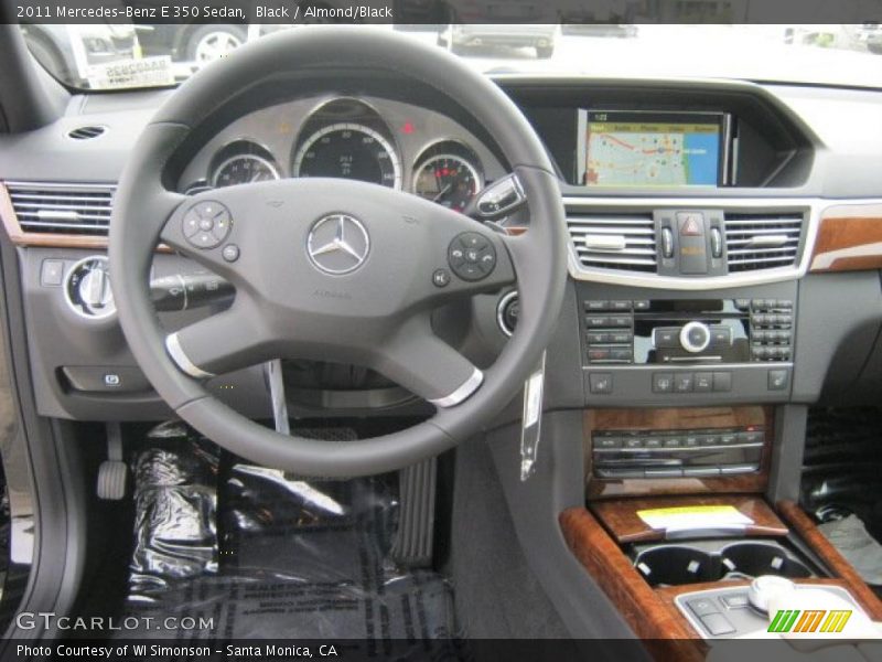 Black / Almond/Black 2011 Mercedes-Benz E 350 Sedan