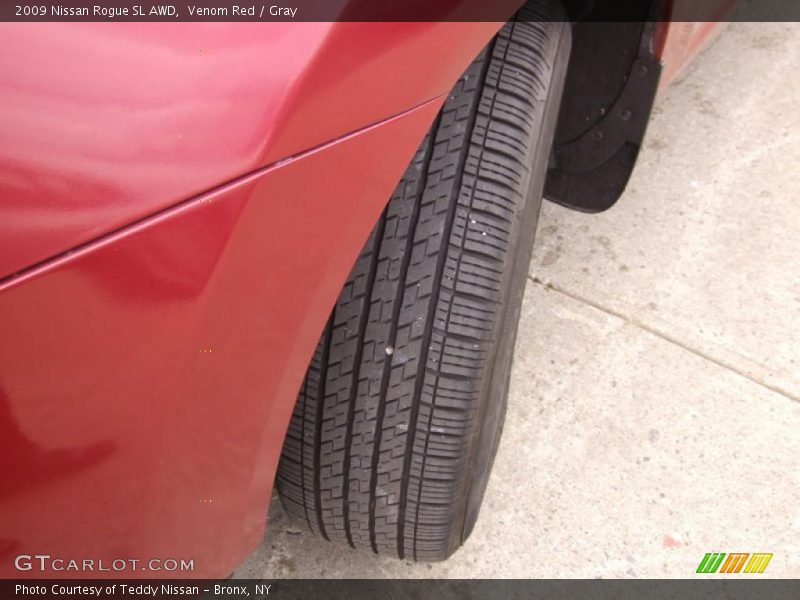 Venom Red / Gray 2009 Nissan Rogue SL AWD