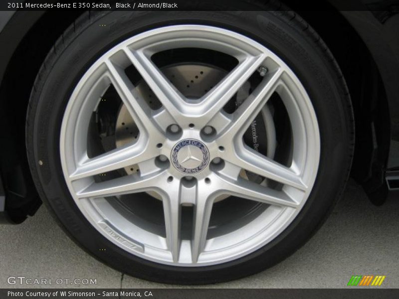 Black / Almond/Black 2011 Mercedes-Benz E 350 Sedan