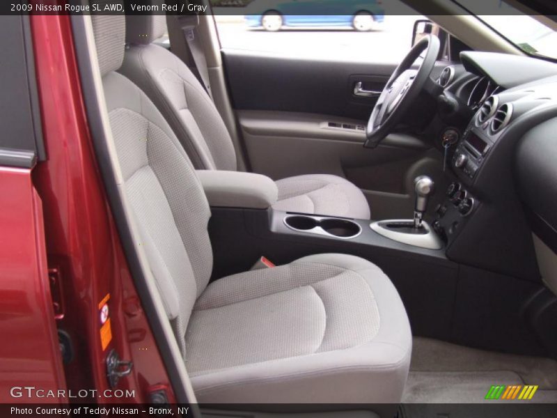 Venom Red / Gray 2009 Nissan Rogue SL AWD