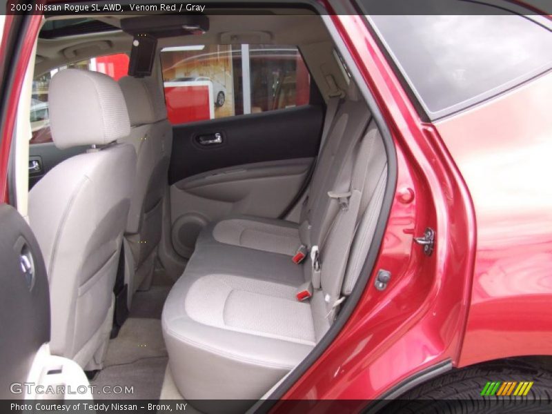 Venom Red / Gray 2009 Nissan Rogue SL AWD