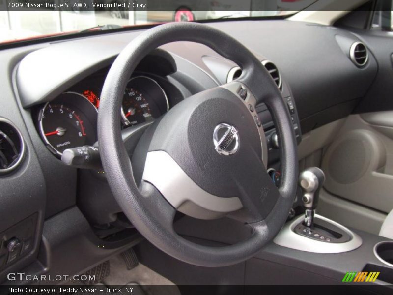  2009 Rogue SL AWD Steering Wheel