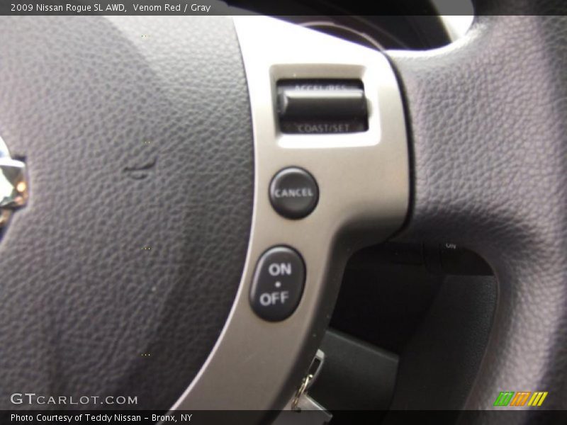 Venom Red / Gray 2009 Nissan Rogue SL AWD