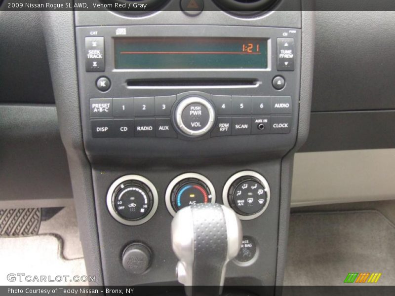 Venom Red / Gray 2009 Nissan Rogue SL AWD