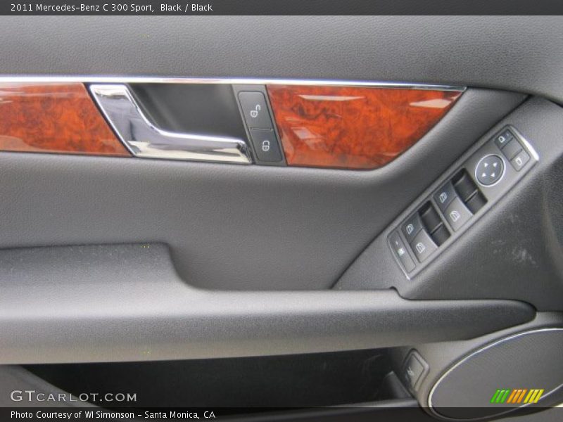 Black / Black 2011 Mercedes-Benz C 300 Sport