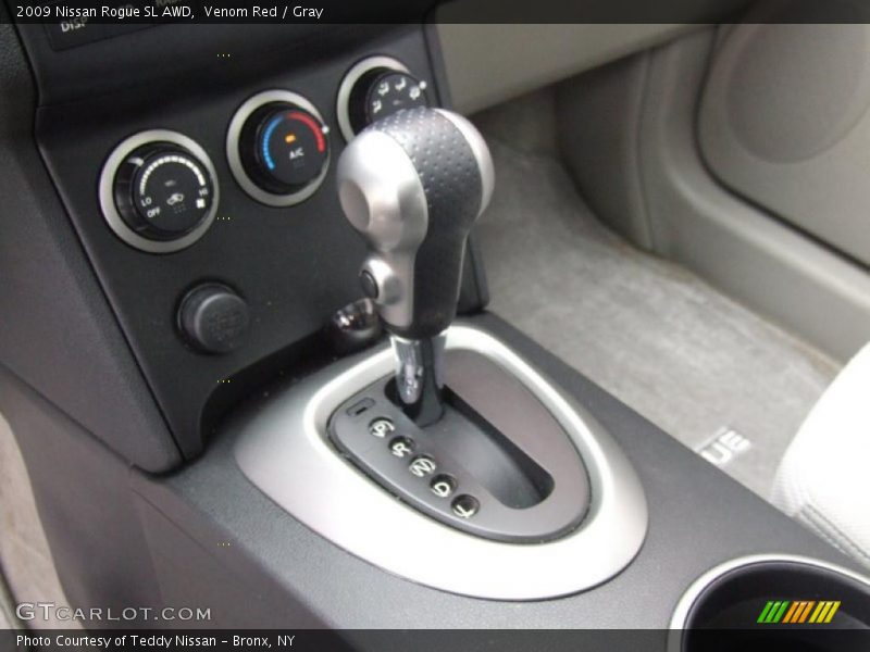  2009 Rogue SL AWD Xtronic CVT Automatic Shifter