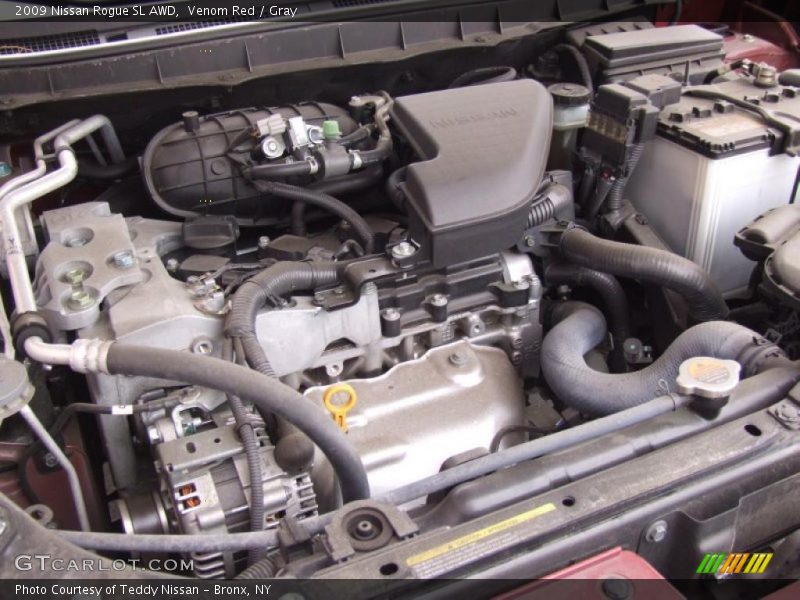 2009 Rogue SL AWD Engine - 2.5 Liter DOHC 16-Valve CVTCS 4 Cylinder