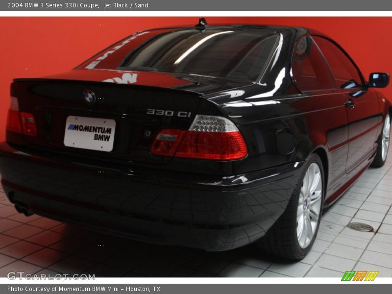 Jet Black / Sand 2004 BMW 3 Series 330i Coupe