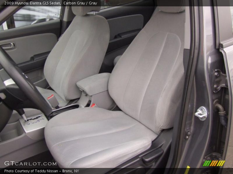 Carbon Gray / Gray 2009 Hyundai Elantra GLS Sedan