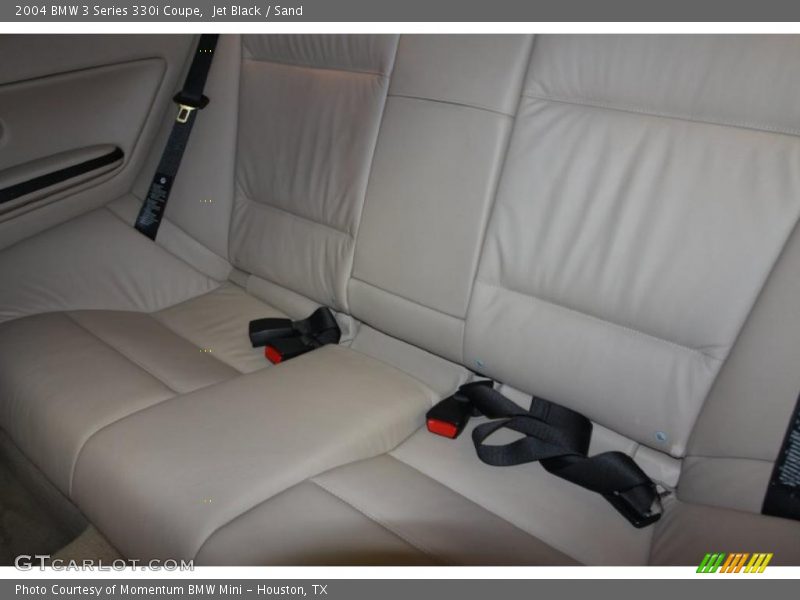 Jet Black / Sand 2004 BMW 3 Series 330i Coupe