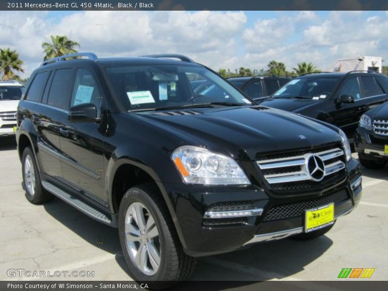 Black / Black 2011 Mercedes-Benz GL 450 4Matic