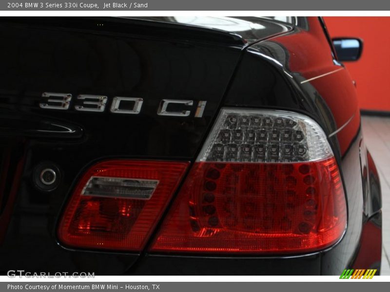 Jet Black / Sand 2004 BMW 3 Series 330i Coupe