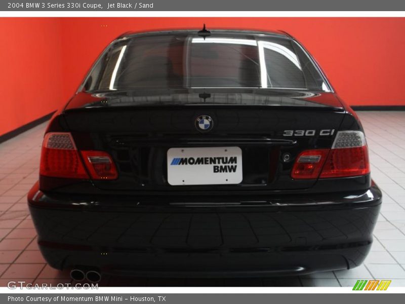 Jet Black / Sand 2004 BMW 3 Series 330i Coupe