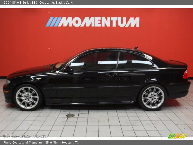 Jet Black / Sand 2004 BMW 3 Series 330i Coupe