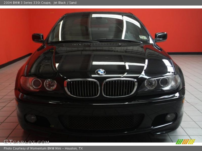 Jet Black / Sand 2004 BMW 3 Series 330i Coupe