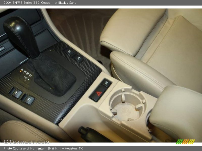 Jet Black / Sand 2004 BMW 3 Series 330i Coupe