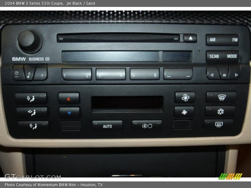 Jet Black / Sand 2004 BMW 3 Series 330i Coupe