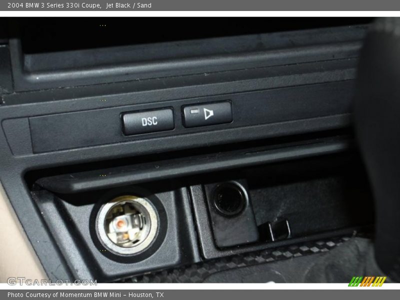 Jet Black / Sand 2004 BMW 3 Series 330i Coupe