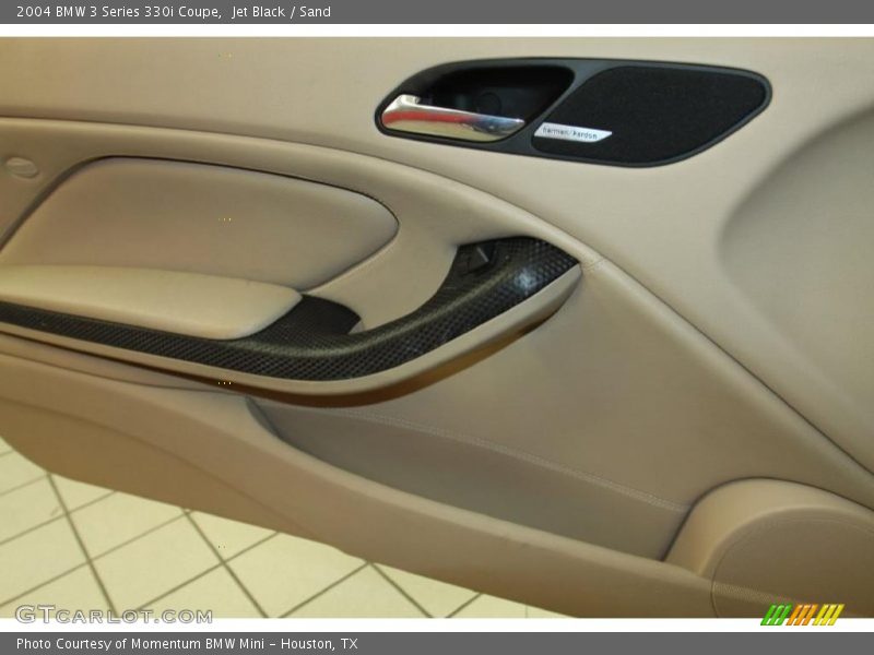 Jet Black / Sand 2004 BMW 3 Series 330i Coupe